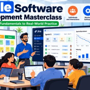Agile Software Development Masterclass with Scrum, JIRA, and Agile principles