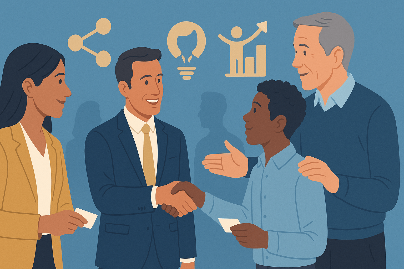 Career growth through networking UK with mentorship and professional connections.