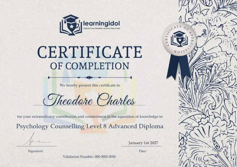 sample certificate preview