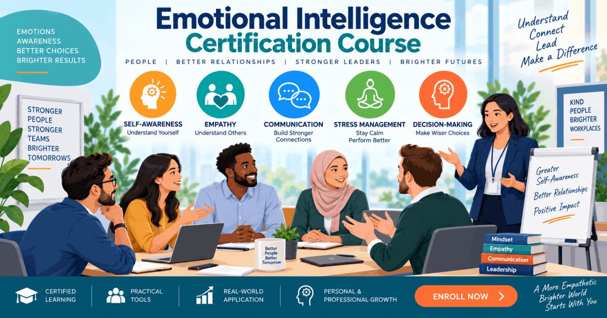 Professional learning Emotional Intelligence Certification with self-awareness and interpersonal skills training