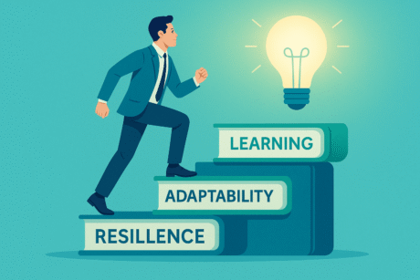Growth mindset UK career success with resilience, adaptability, and continuous learning.