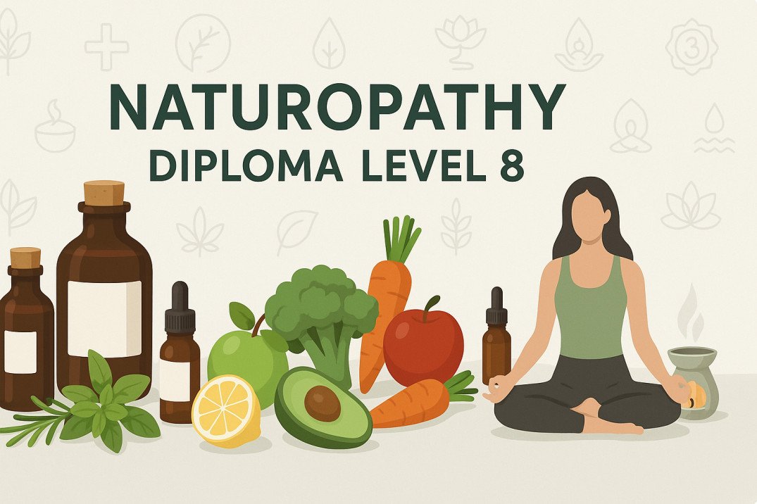 Naturopathy diploma course with natural healing, herbs, and holistic therapies