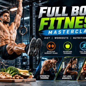 Man training core muscles with weights, showing six pack abs training and diet workout focus