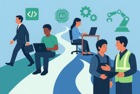 UK learners exploring technical career pathways through Bootcamps, apprenticeships, and certifications