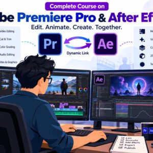 Video editing dynamic linking in Adobe Premiere Pro & After Effects workflow tutorial