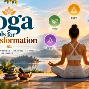 Yoga tools for transformation promoting health, peace, joy, and inner wellbeing through practice.