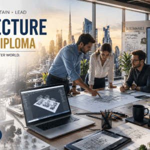 Modern architectural studio design for Architecture Advanced Diploma course