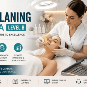 Professional Dermaplaning Diploma Level 8 training with advanced facial treatment and skincare techniques