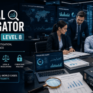 Financial Investigator Diploma Level 8 training with forensic accounting, fraud analysis, and compliance investigation