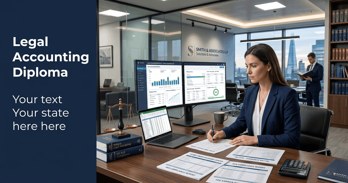 Professional legal accounting diploma course with law firm finance and compliance training